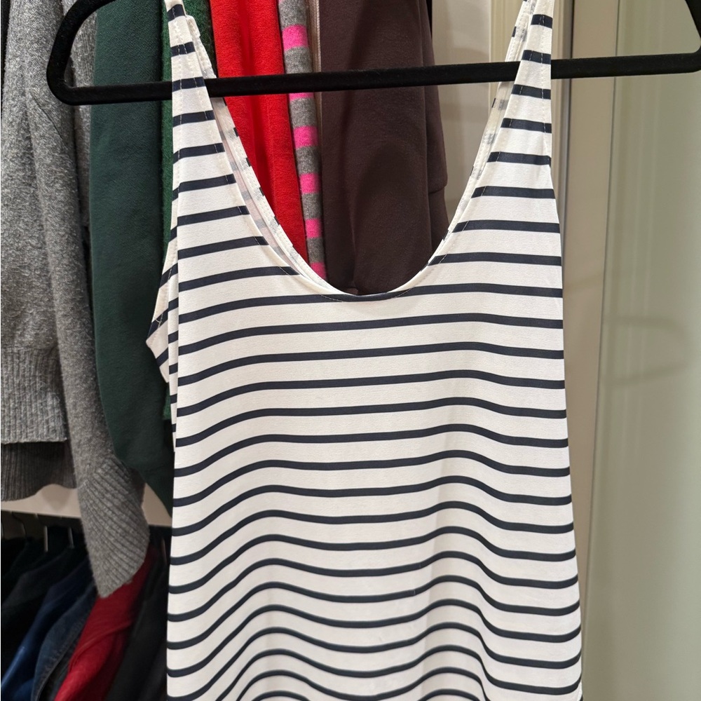 Striped Sleeveless Top